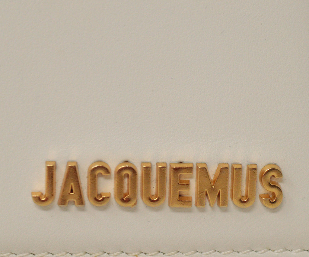 Jacquemus White Leather Bag 15