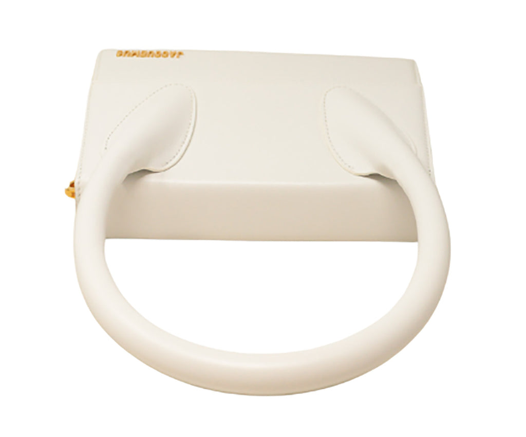 Jacquemus White Leather Bag 4