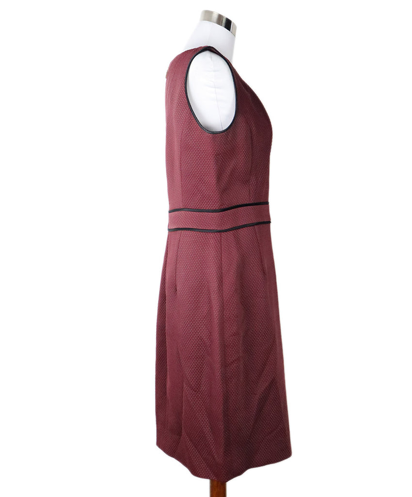 Jason Wu Burgundy Cotton Dress 1