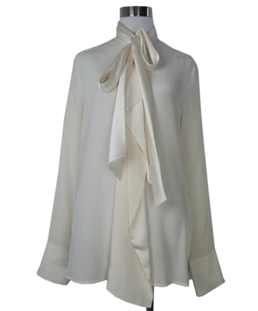 Jason Wu White Silk Blouse 