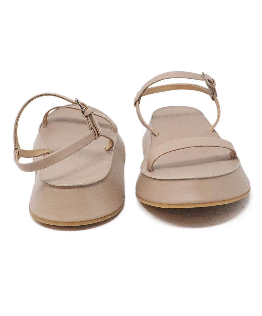 Jil Sander Tan Leather Sandals sz 10 - Michael's Consignment NYC