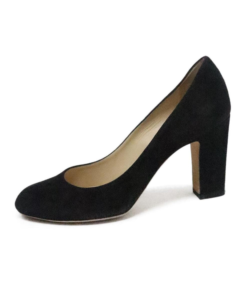 Jimmy Choo Black Suede Heels 1