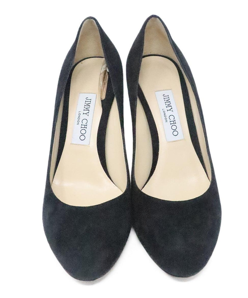 Jimmy Choo Black Suede Heels 3