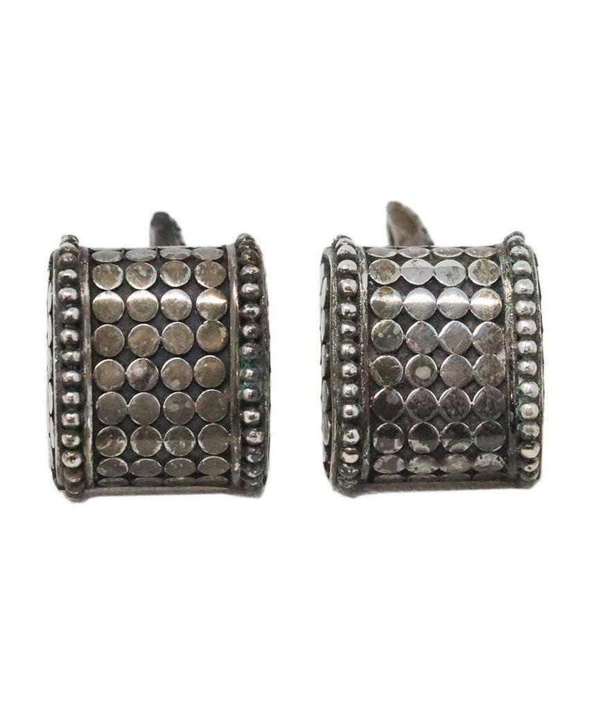 John Hardy Sterling Silver Cuff Links - Michael's Consignment NYC