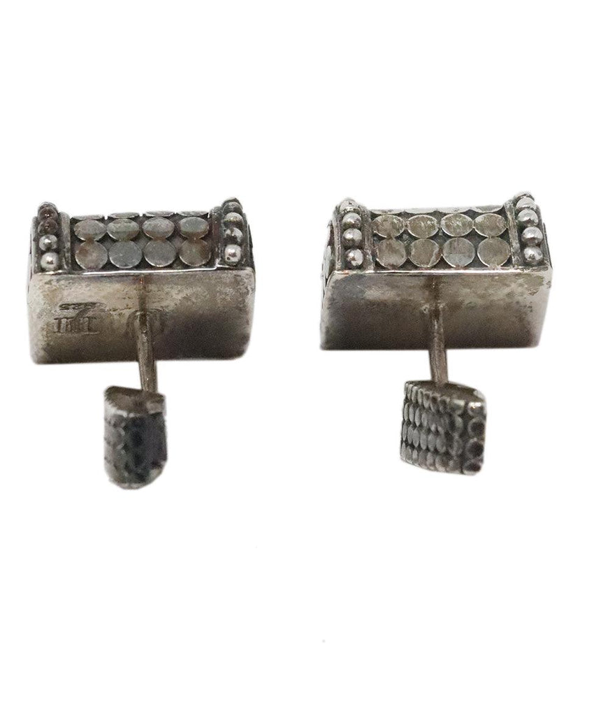 John Hardy Sterling Silver Cuff Links - Michael's Consignment NYC