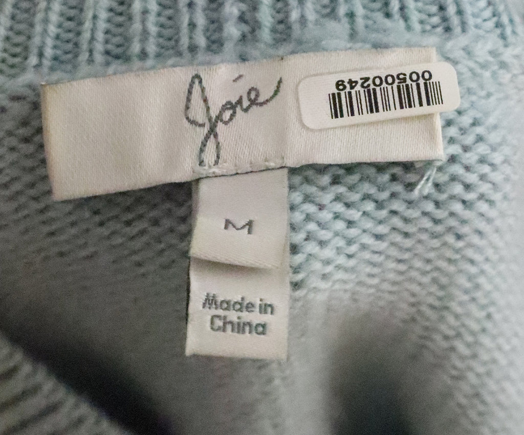 Joie Pale Blue Wool Sweater 3