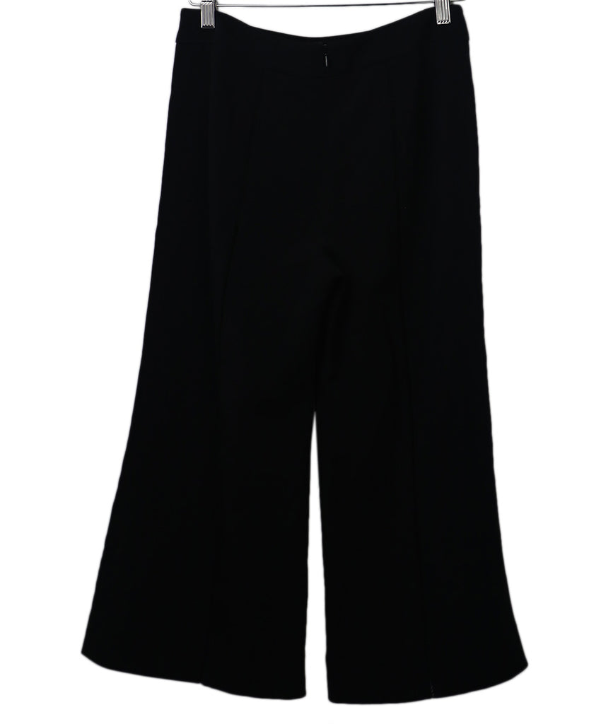 Jonathan Simkhai Black Viscose Cropped Pants 1