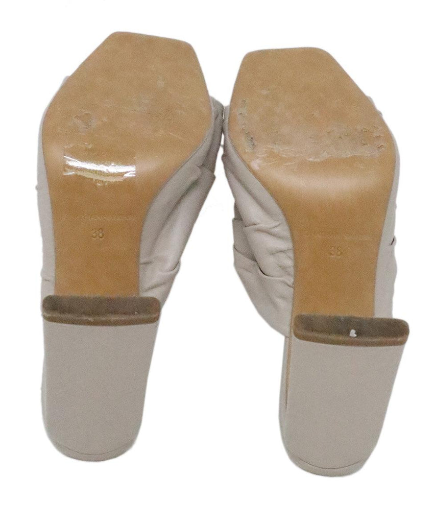 Jonathan Simkhai Neutral Leather Sandals sz 8 - Michael's Consignment NYC