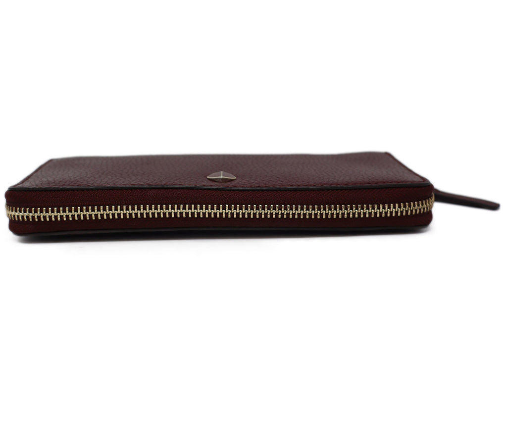 Kate Spade Burgundy Leather Wallet 4