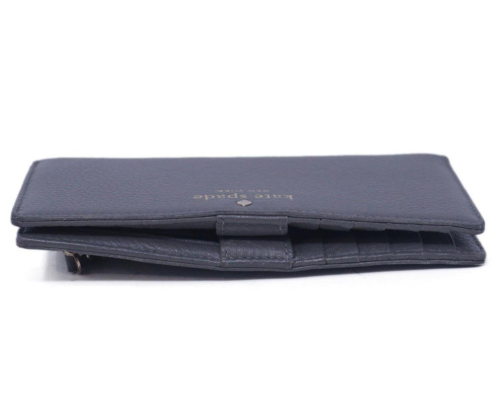 Kate Spade Grey Leather Wallet 4