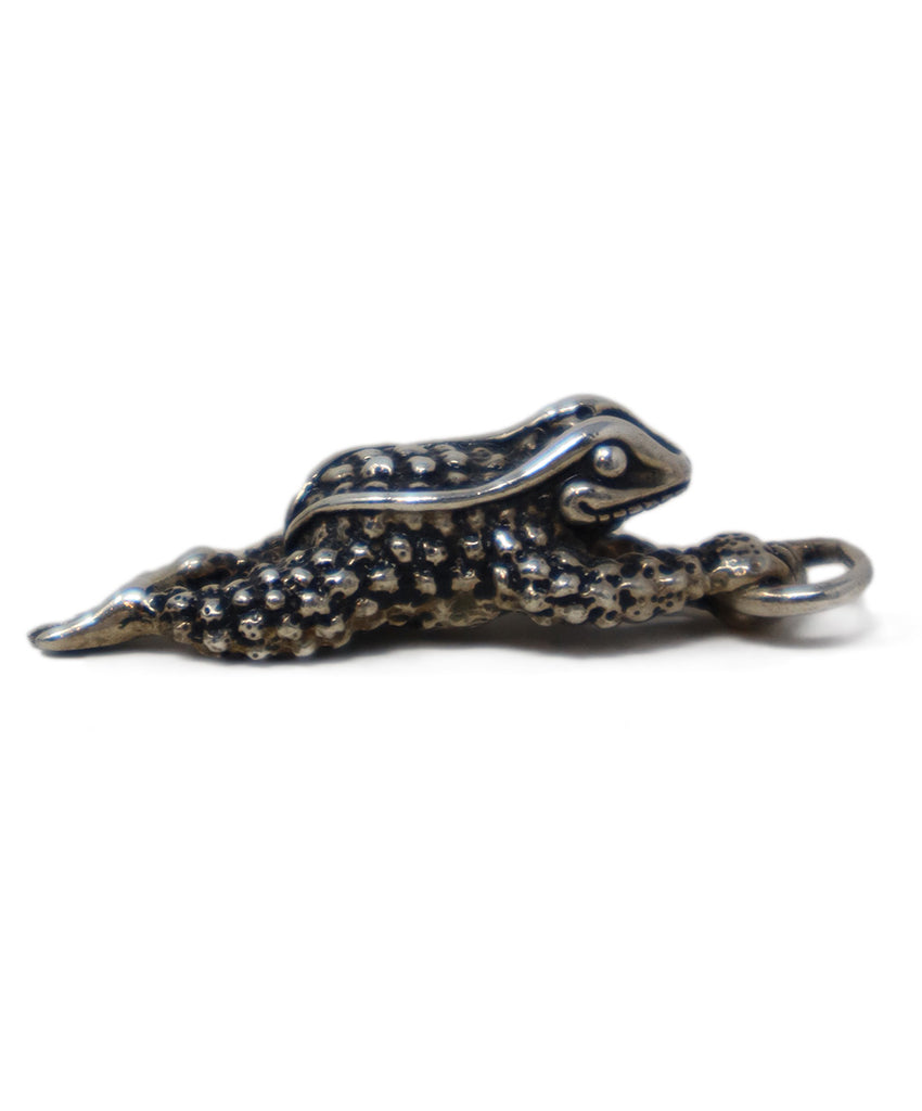 Kieselstein-Cord Sterling Silver Frog Pendant 2