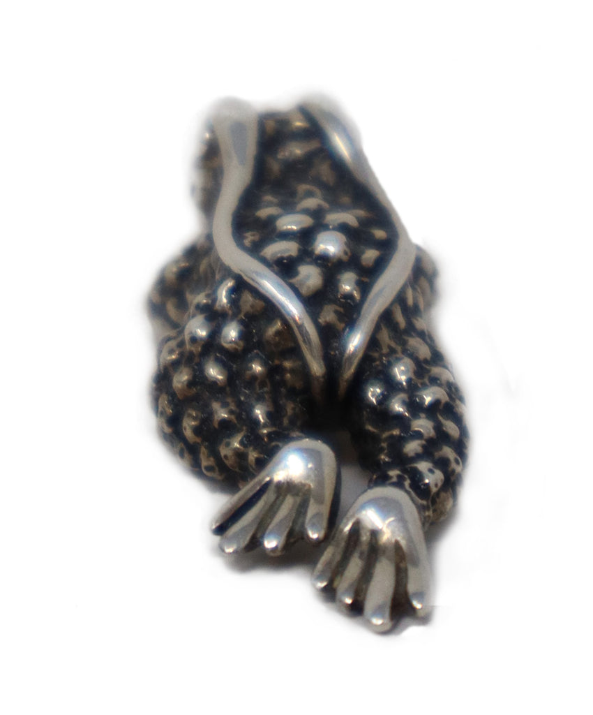 Kieselstein-Cord Sterling Silver Frog Pendant 3