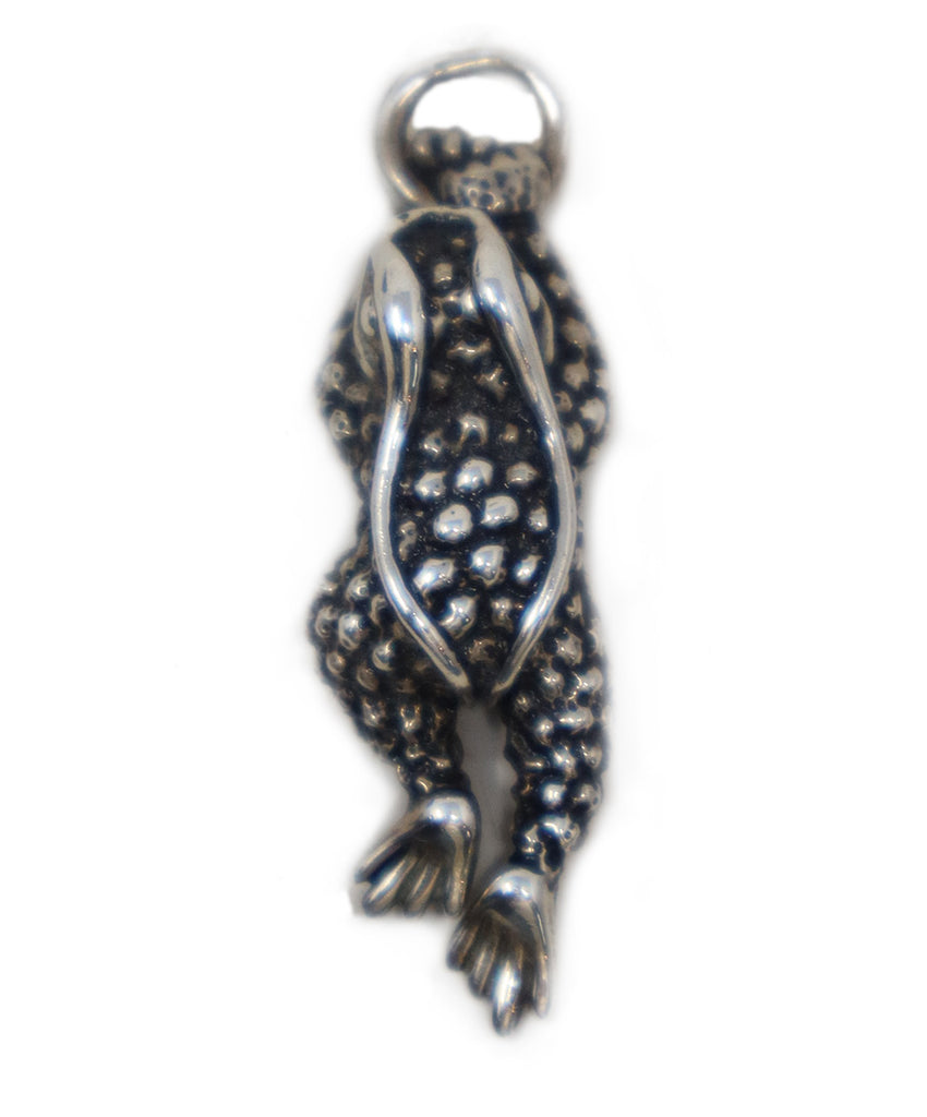 Kieselstein-Cord Sterling Silver Frog Pendant 5