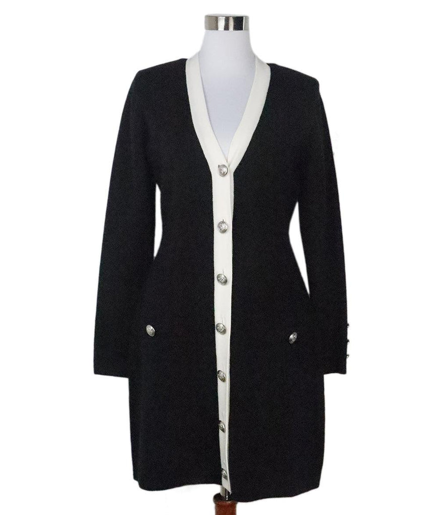 L'Agence Black Cardigan 