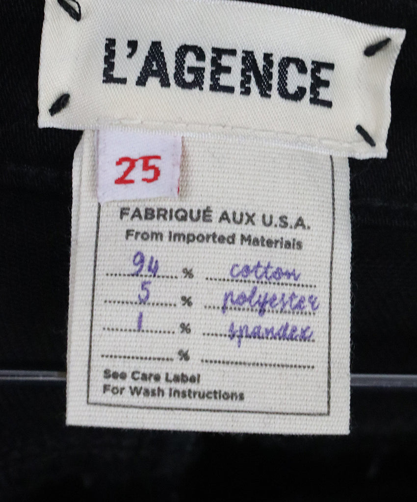 L'Agence Black Denim Pants 2