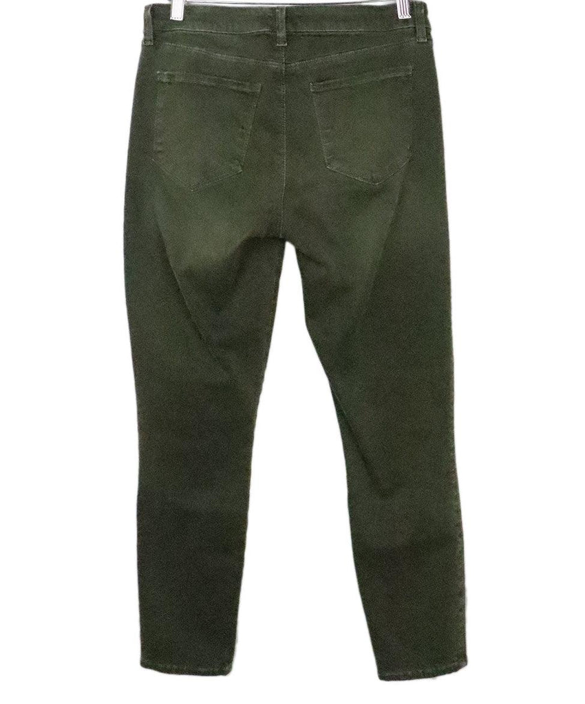 L'Agence Olive Denim Pants 1