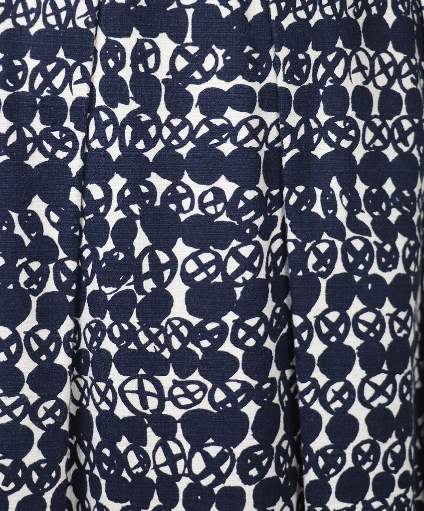 L.K Bennett Blue & White Cotton Rayon Dress 5