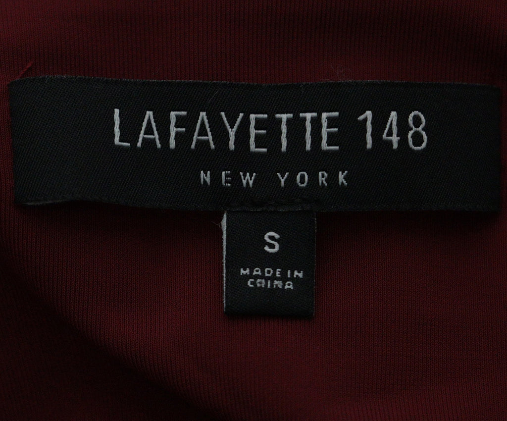 Lafayette Burgundy Dress 3