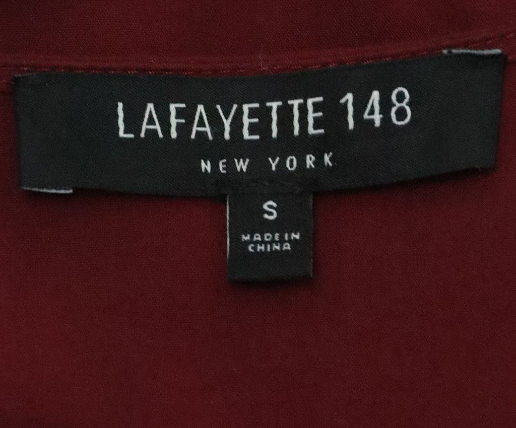 Lafayette Burgundy Cotton Tunic 3