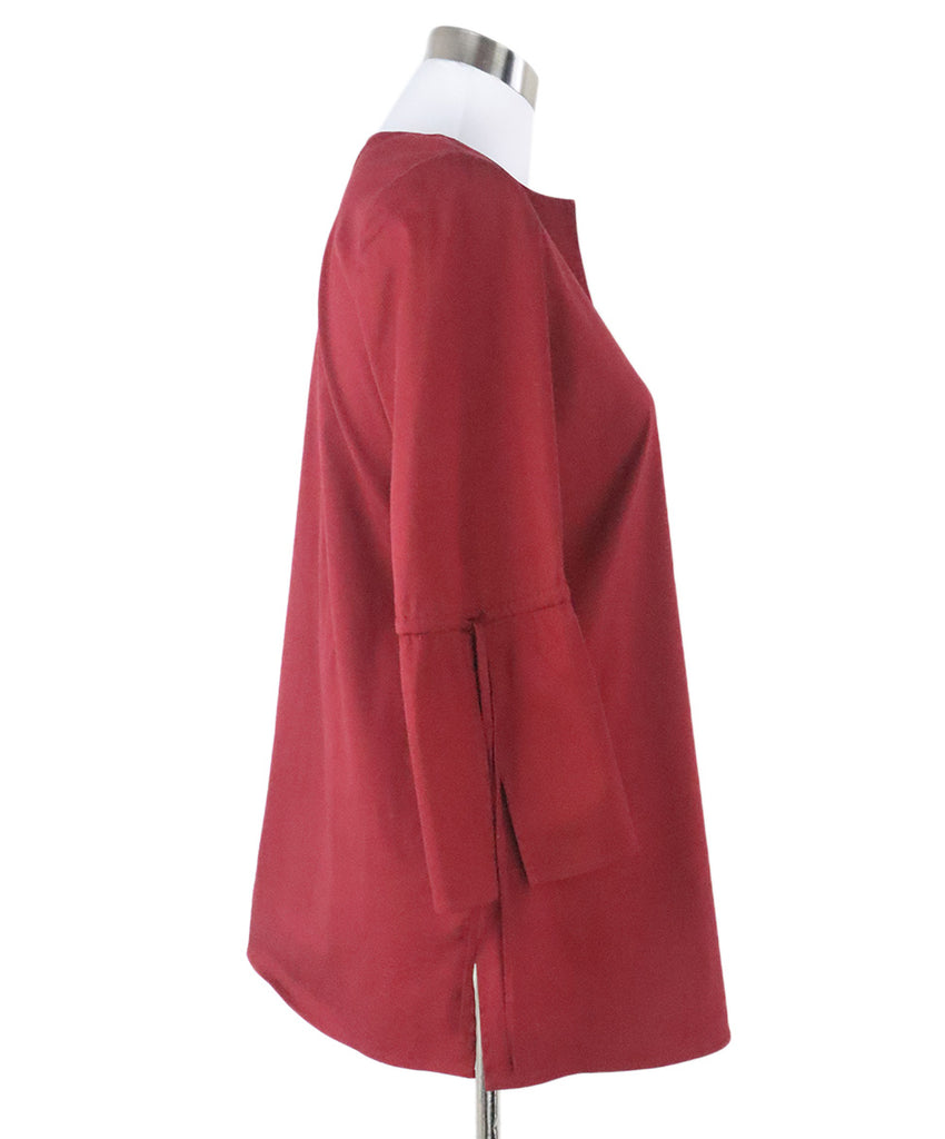 Lafayette Burgundy Cotton Tunic 1