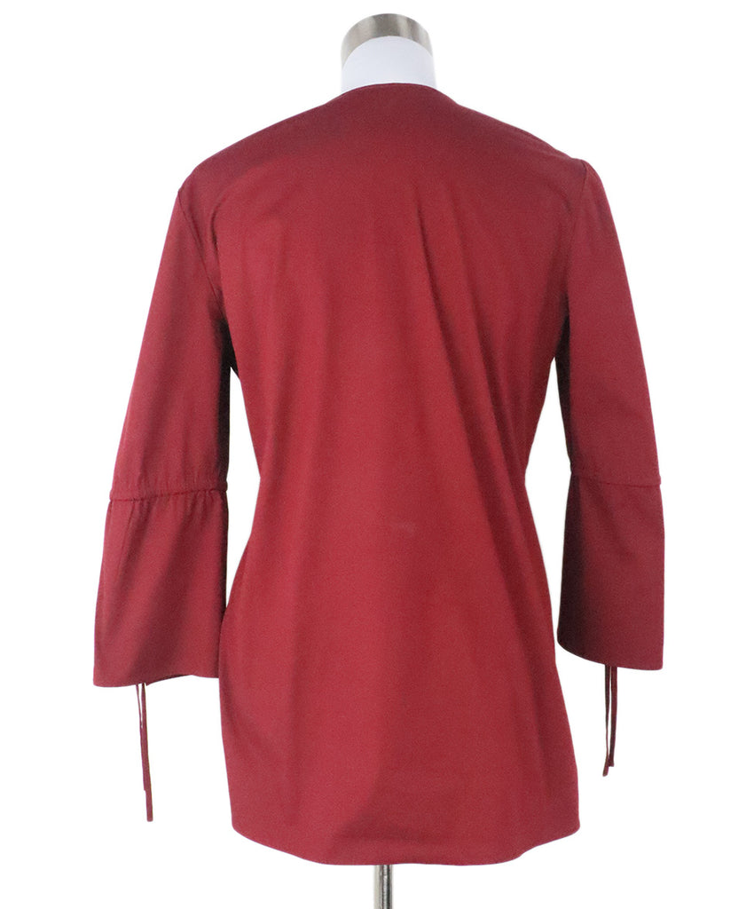 Lafayette Burgundy Cotton Tunic 2