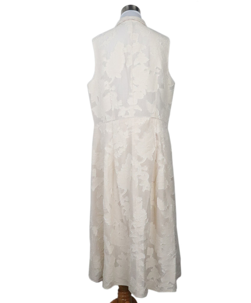 Lafayette Cream Cotton Dress 2