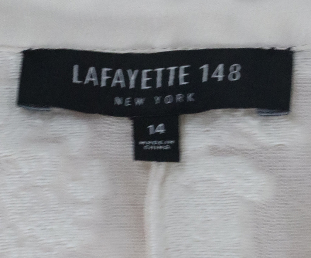 Lafayette Cream Cotton Dress 3