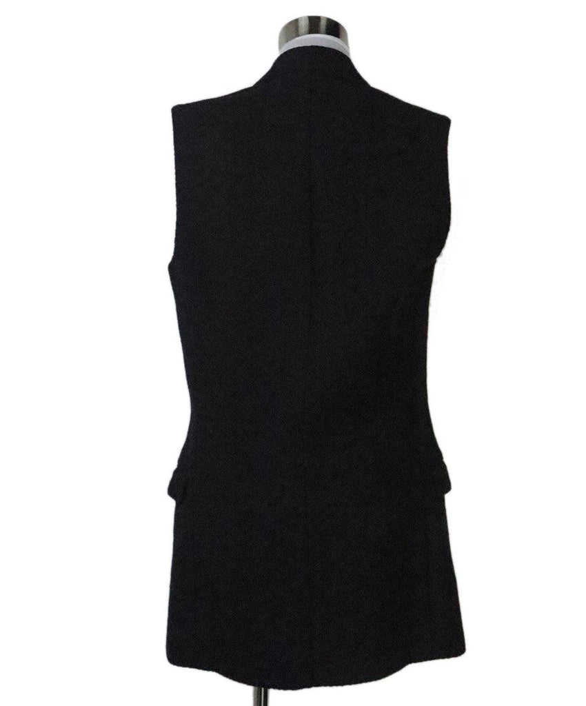 Lanvin Black Cotton Vest 2