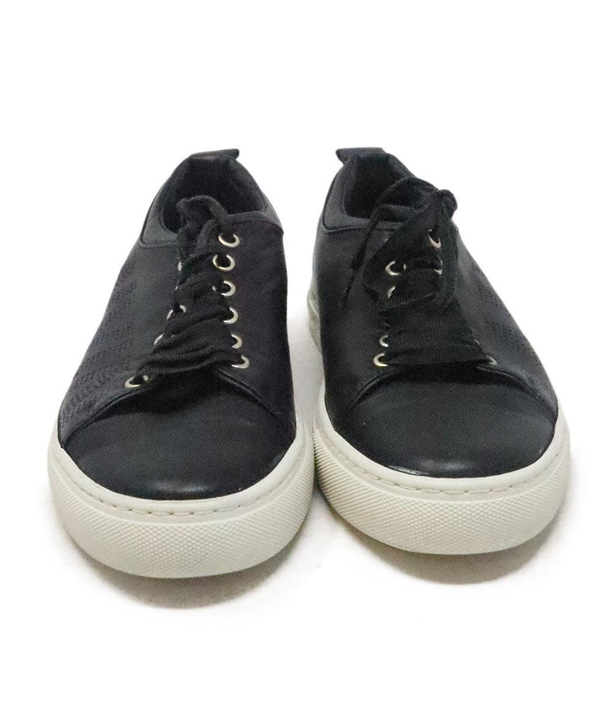 Lanvin Black Leather Sneakers 3