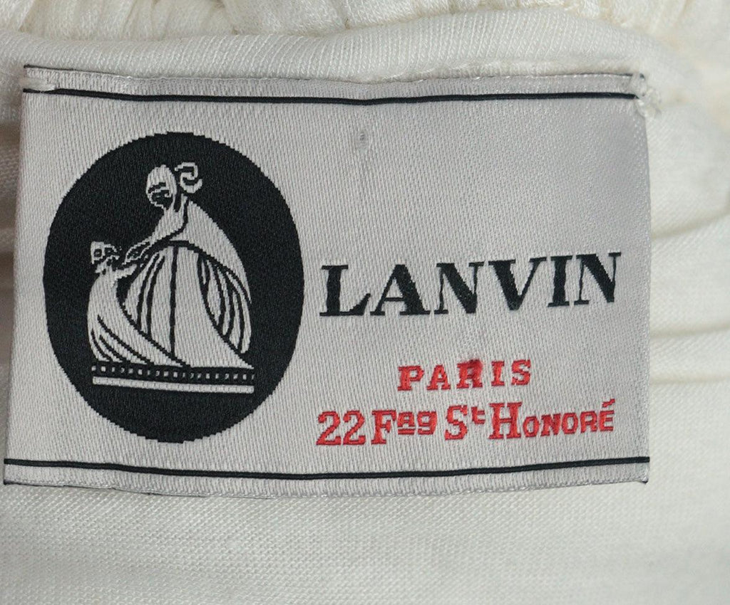 Lanvin White Fringe Tank Top 3