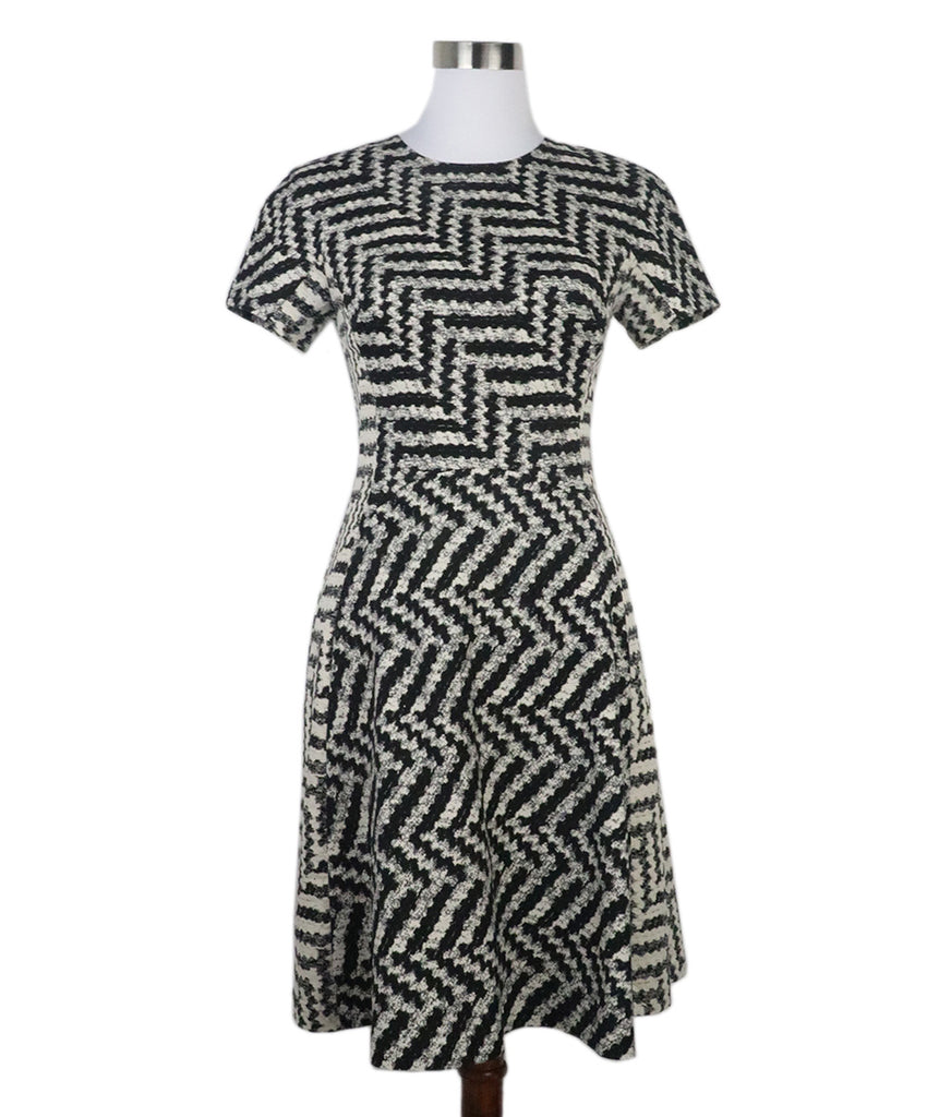 Lela Rose Black & White Dress 