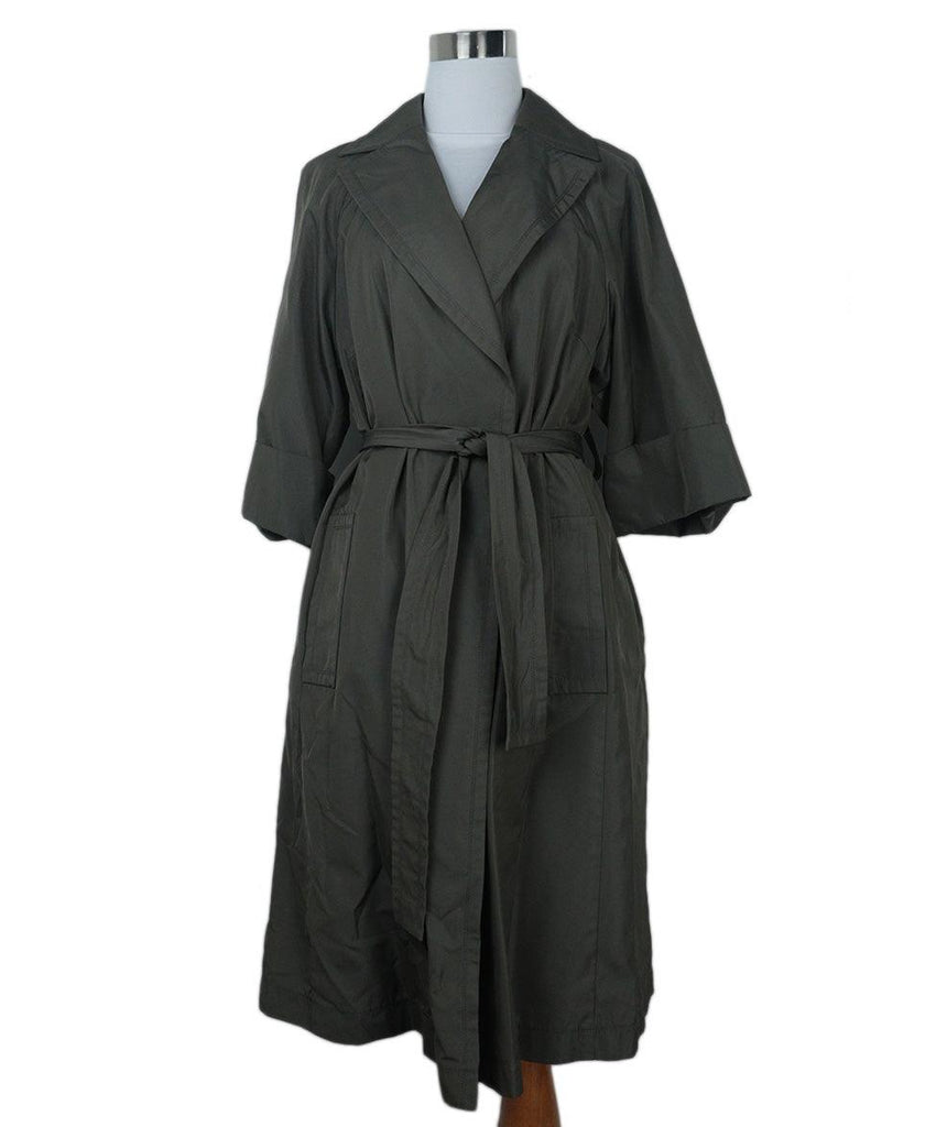 Lida Baday Grey Trenchcoat 