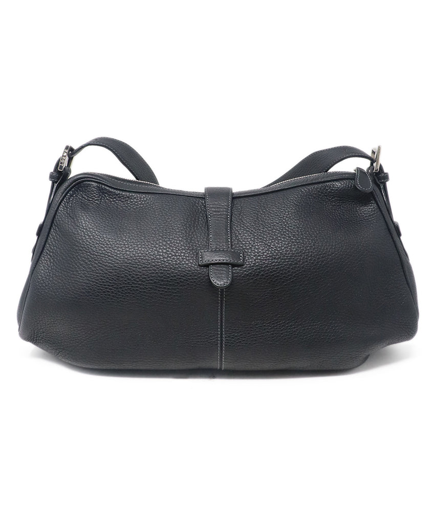 Loewe Black Leather Shoulder Bag 2