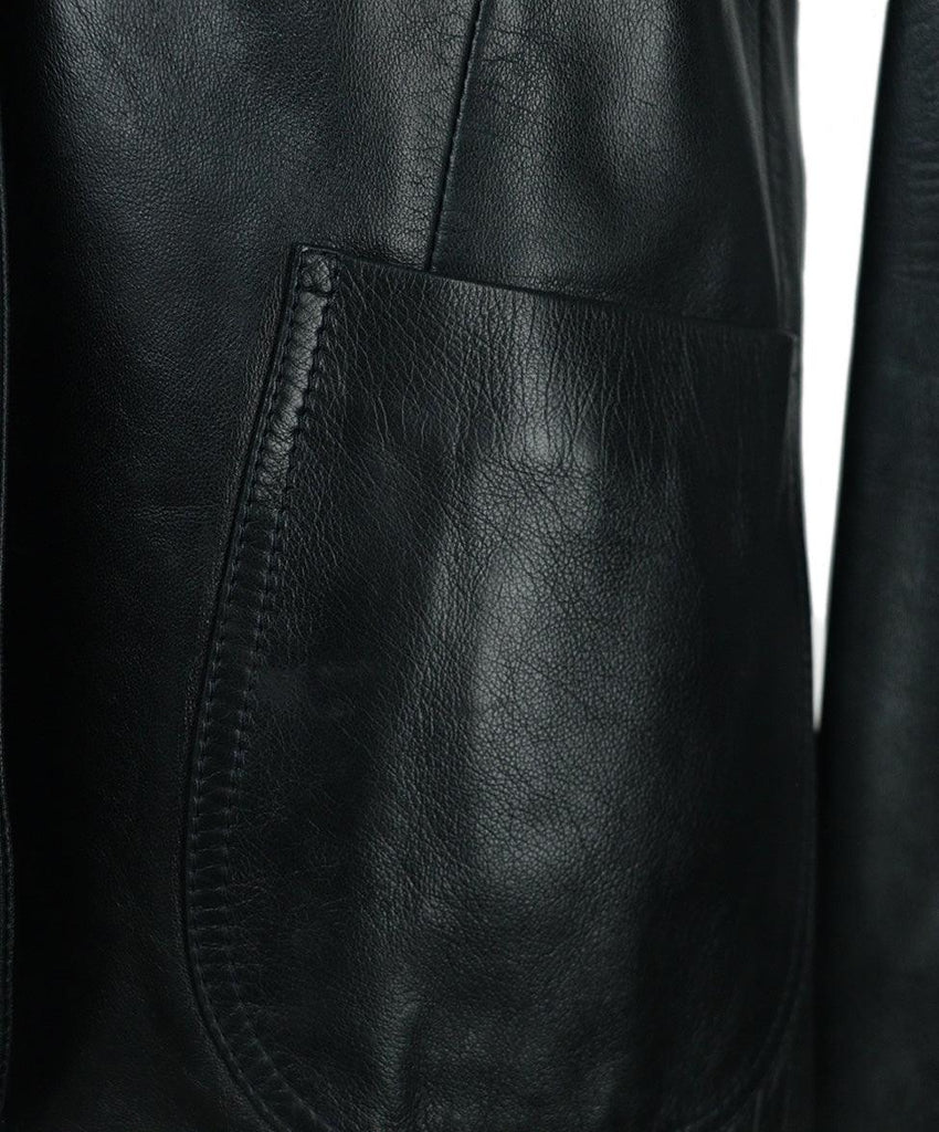 Loewe Black Leather Jacket 7