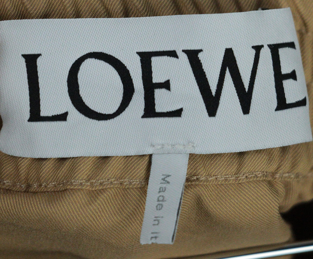 Loewe Yellow Cotton Pants 2