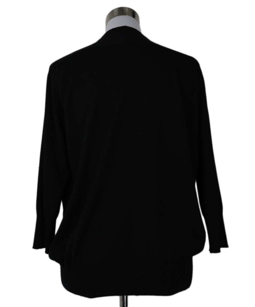 Loro Piana Black Cashmere Sweater 2