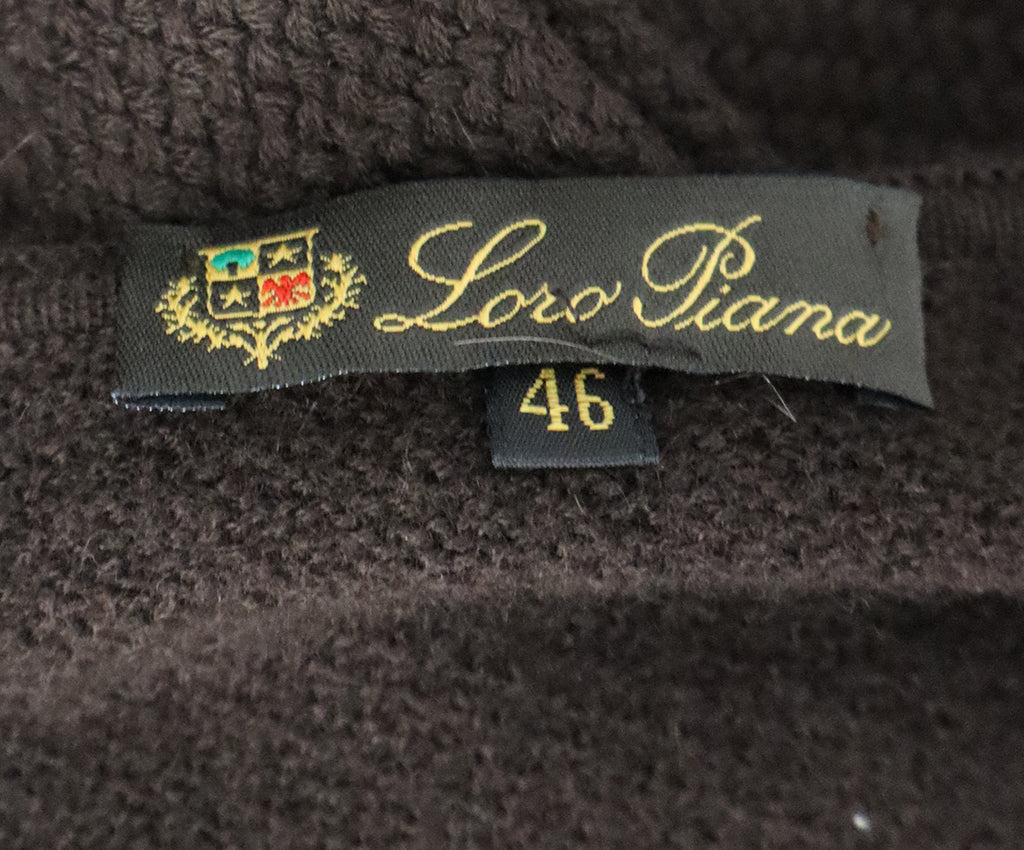 Loro Piana Brown Cashmere Sweater 3