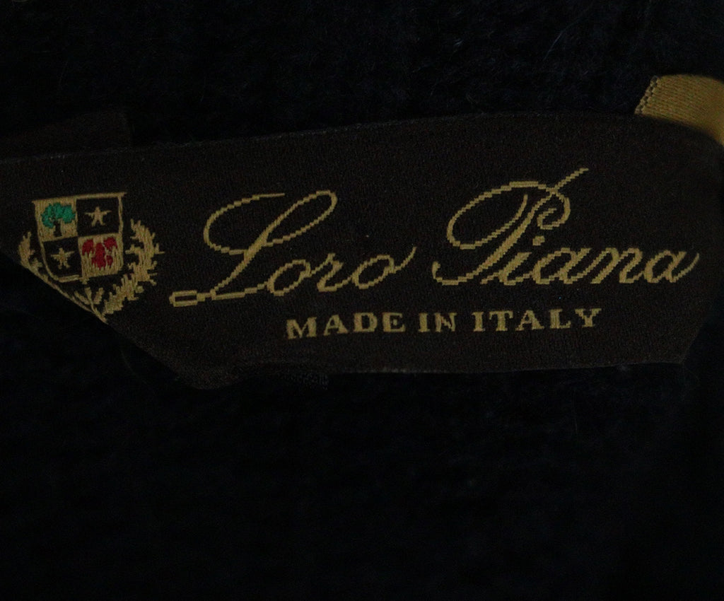 Loro Piana Navy Cashmere Cardigan 3