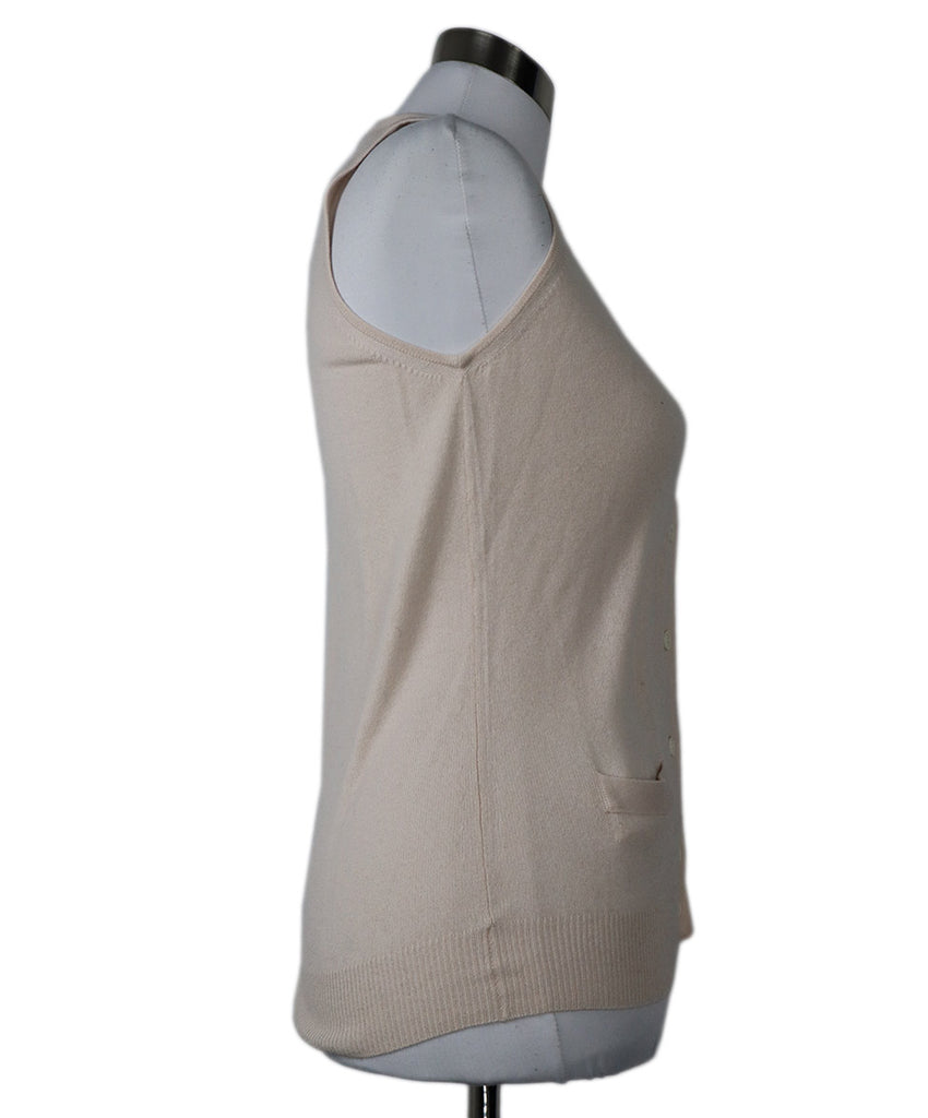 Loro Piana Pale Pink Cashmere Vest 1