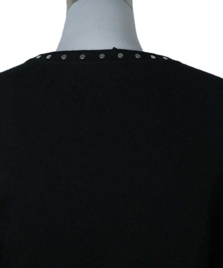 Louis Vuitton Black Studded Cashmere Sweater 5