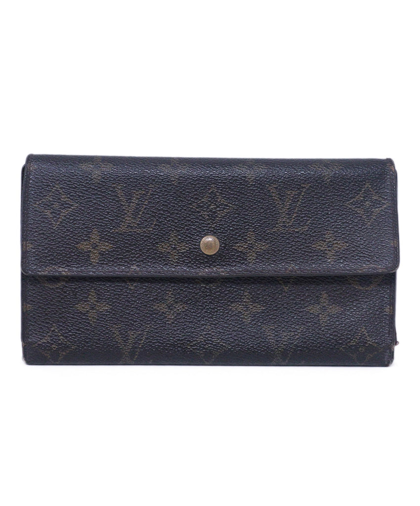 Louis Vuitton Brown Monogram Wallet 