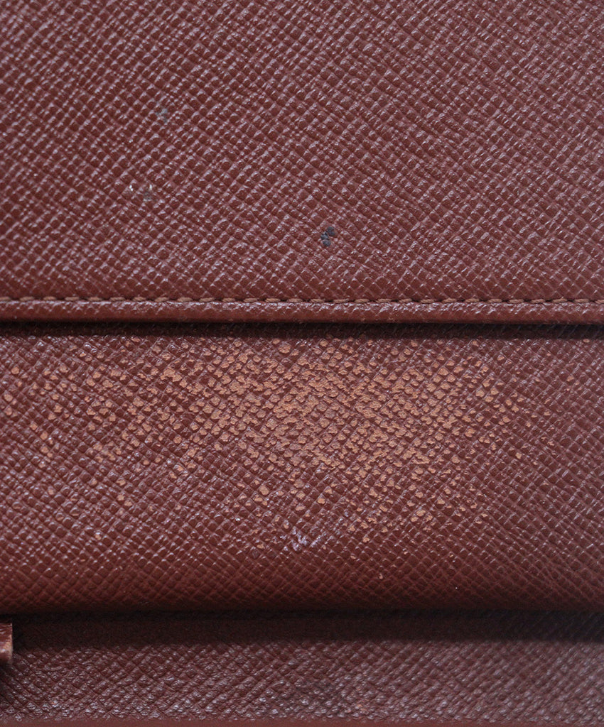 Louis Vuitton Brown Monogram Wallet 9