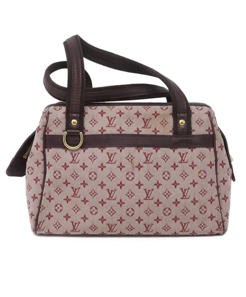 Louis Vuitton Burgundy Monogram Satchel 