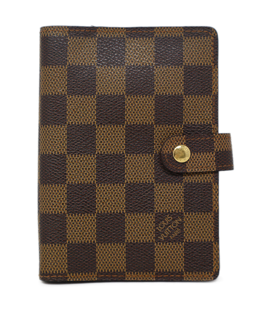 Louis Vuitton Brown Damier Small Agenda 