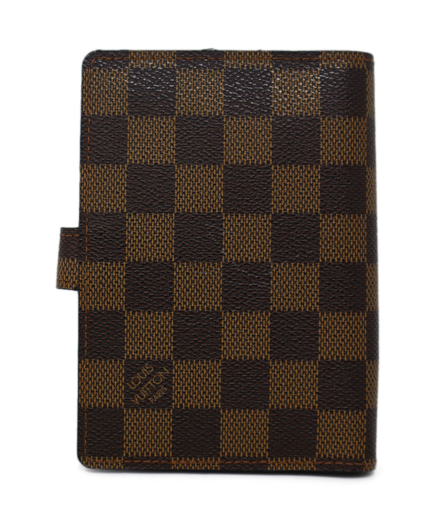 Louis Vuitton Brown Damier Small Agenda 2