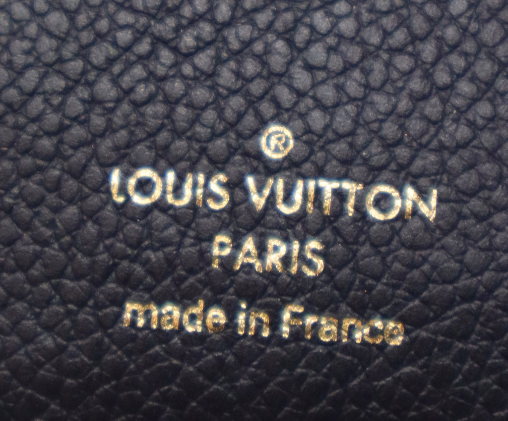 Louis Vuitton Navy Monogram Leather Wallet 7