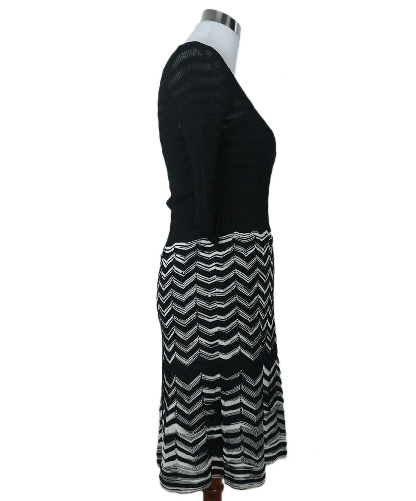 M Missoni B&W Print Dress 1