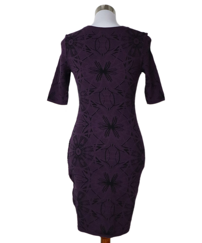 M Missoni Purple & Black Print Dress 2