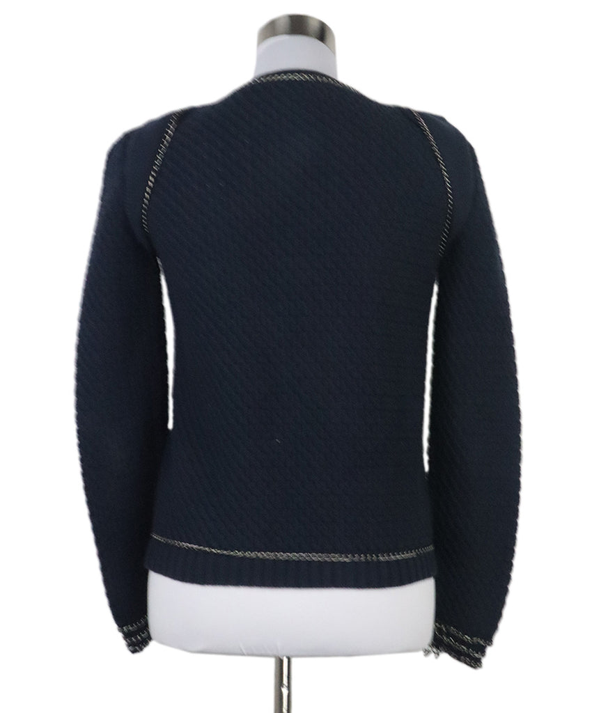 Maje Navy Cardigan 2