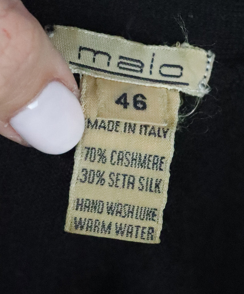 Malo Black Cashmere Sweater Set 4